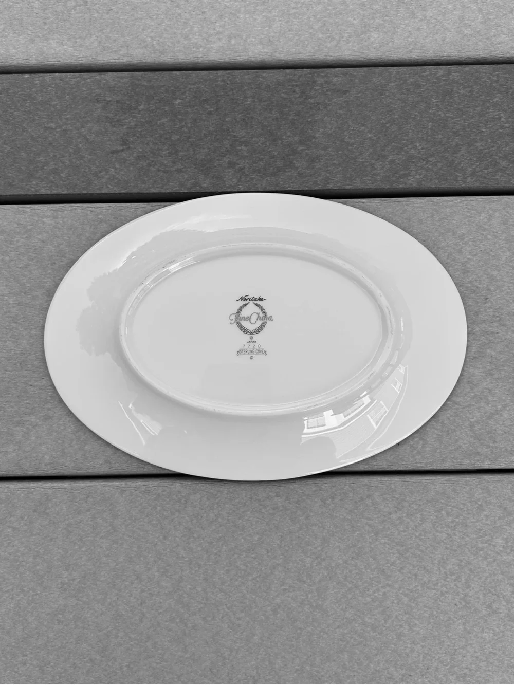 VINTAGE NORITAKE Sterling Cove Relish/Butter tray Fine China Retired LIKE New